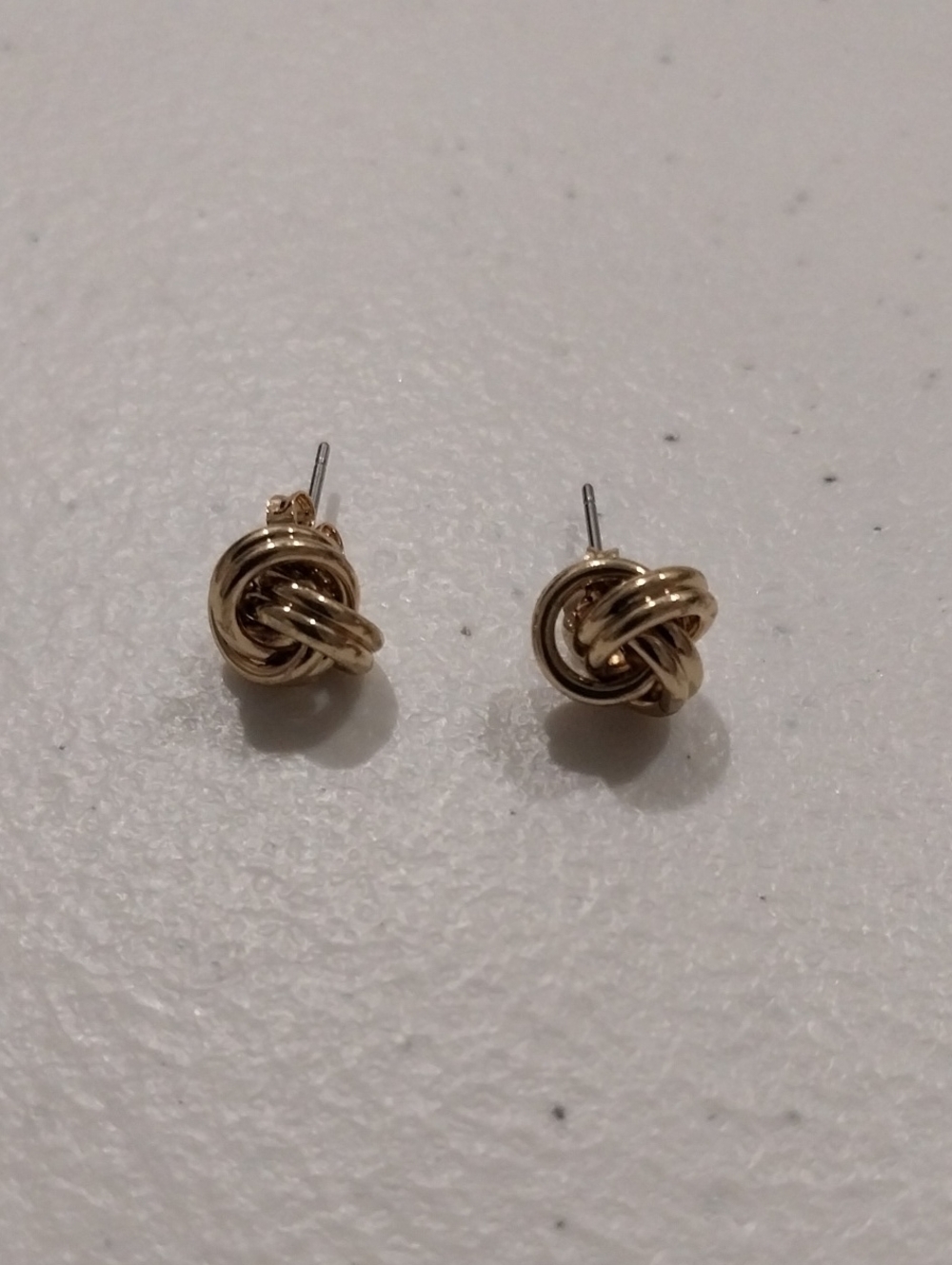 Timeless Gold Knot Stud Earrings for Women